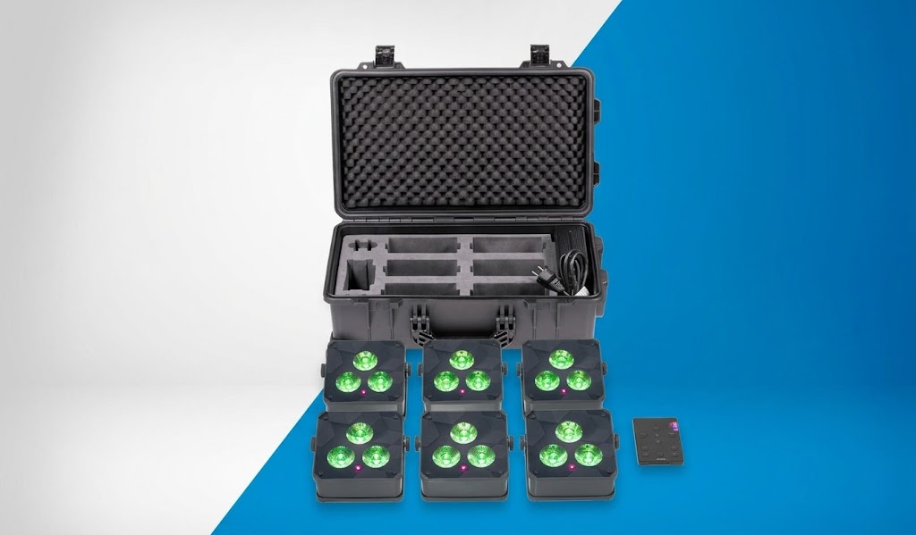 akku uplights set